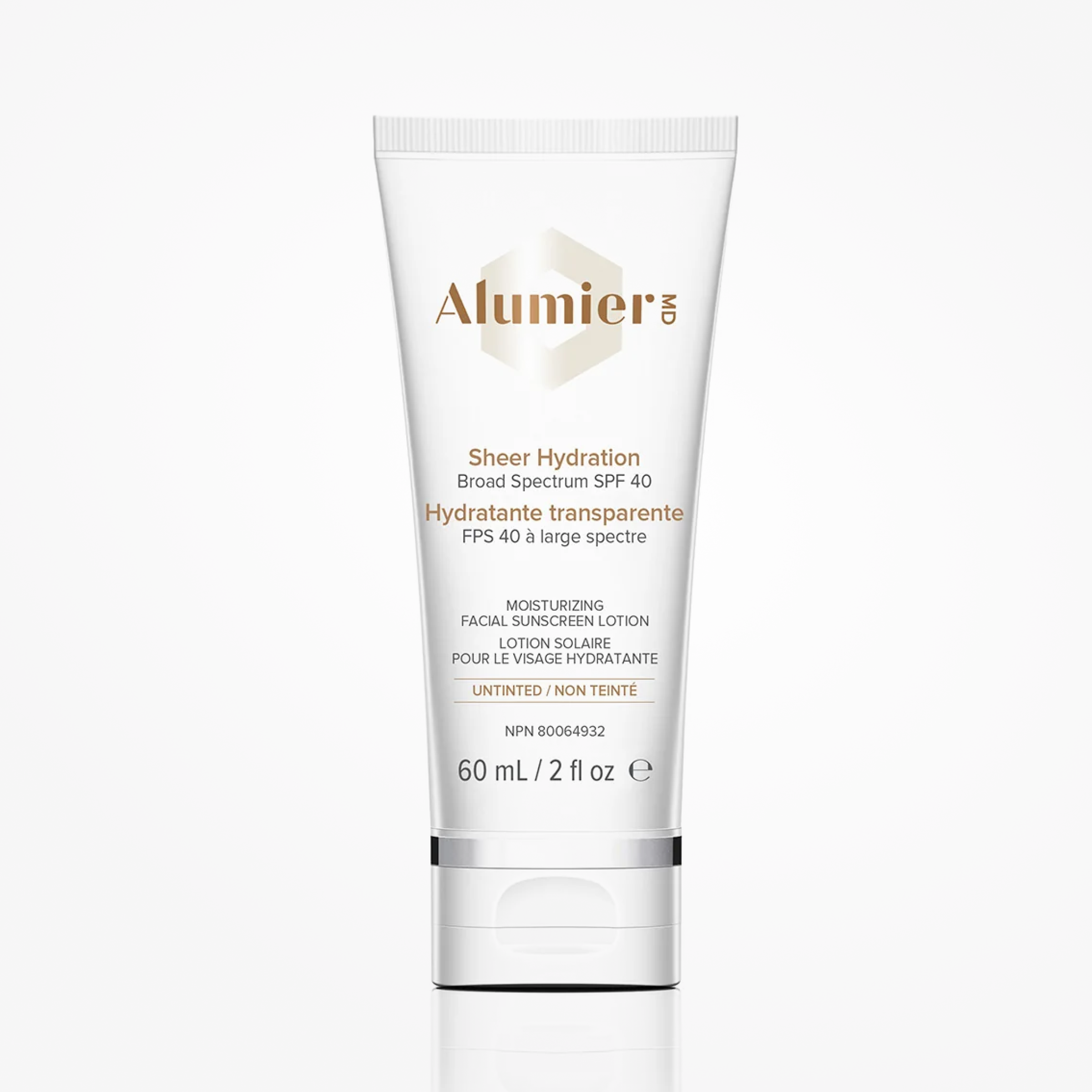 Alumier Sheer Hydration Broad Spectrum SPF 40 Untinted