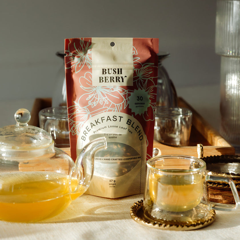 Thé bio pour le petit-déjeuner