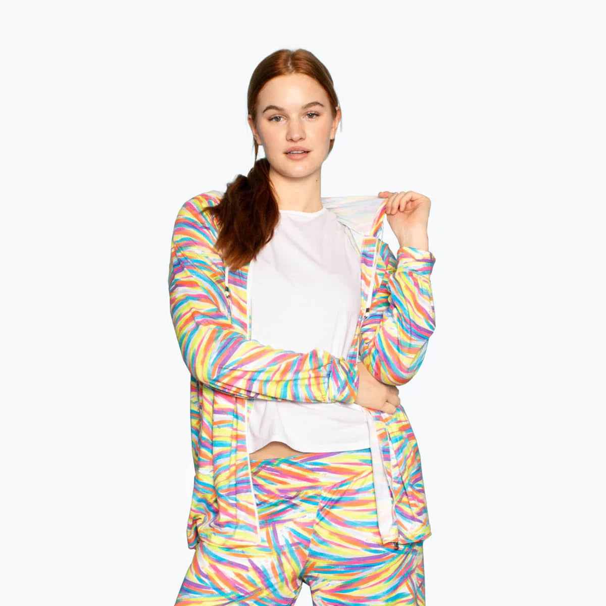 LUG - Shimmy Brushed Jersey Zip Up