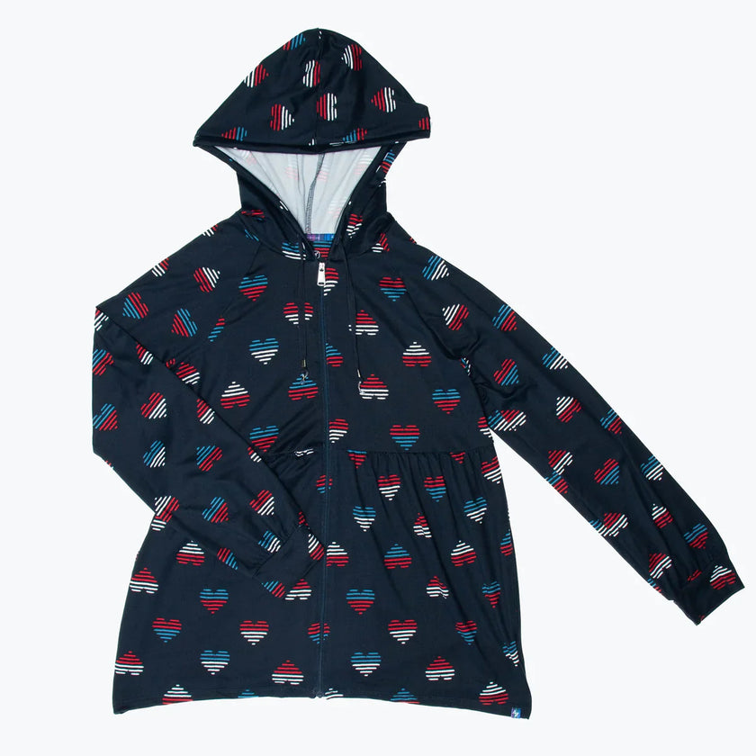 LUG - Shimmy Brushed Jersey Zip Up