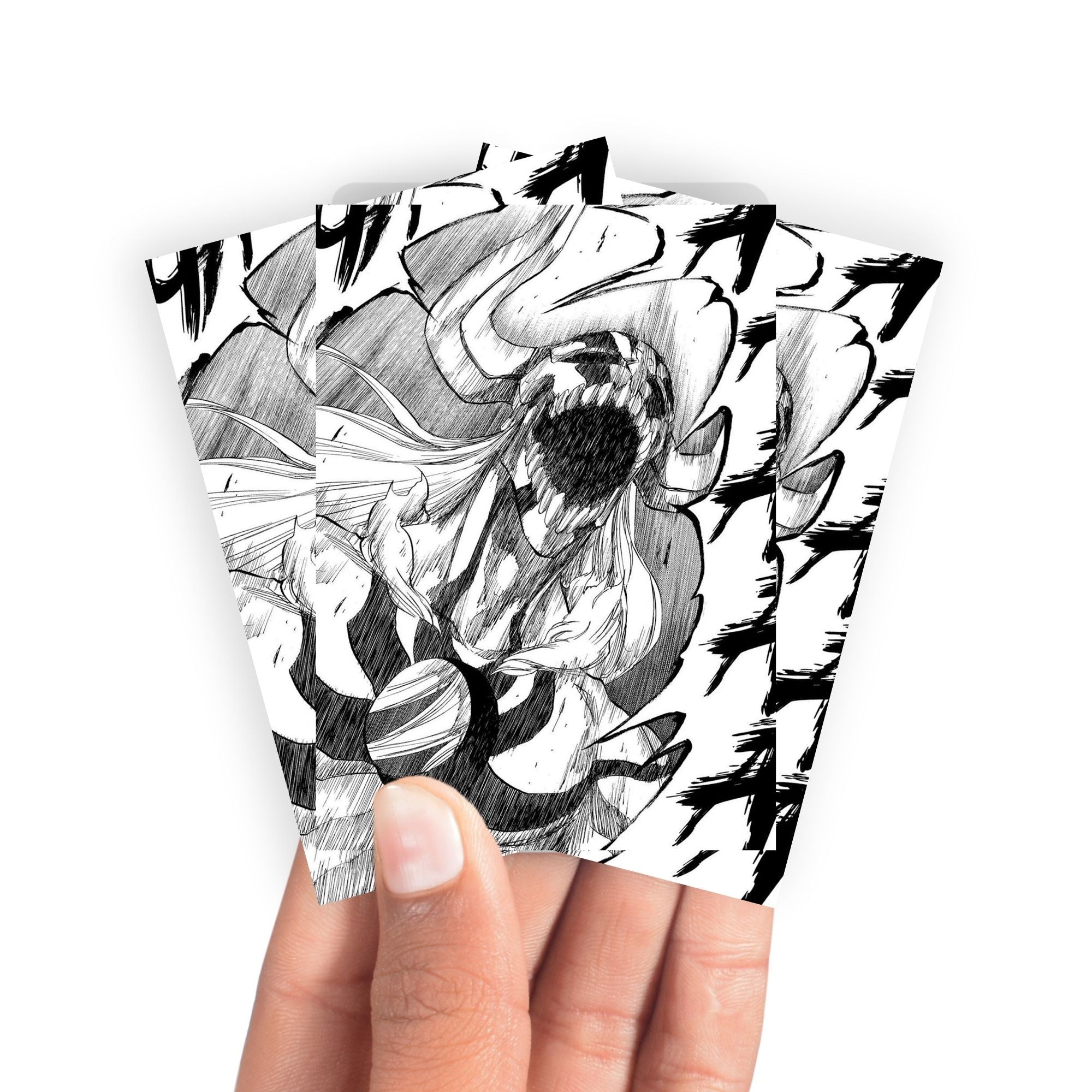 Manches de cartes Shinigami Hollow White