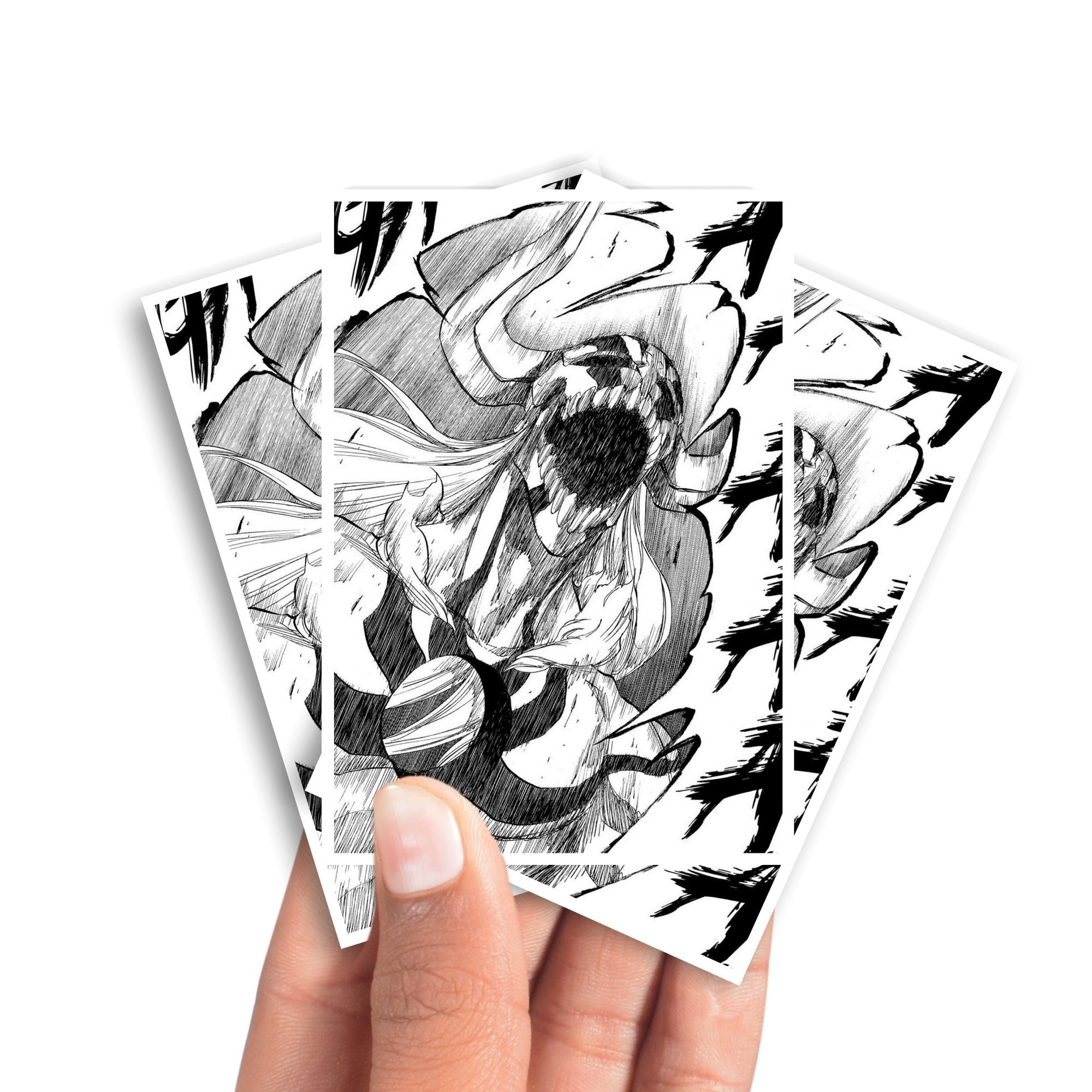 Manches de cartes Shinigami Hollow White