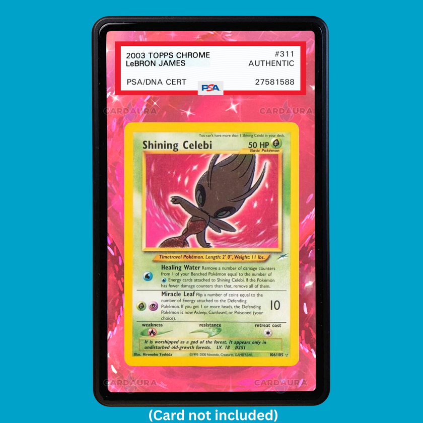 Shining Celebi 106/105 Neo Destiny (Graded) Display Case