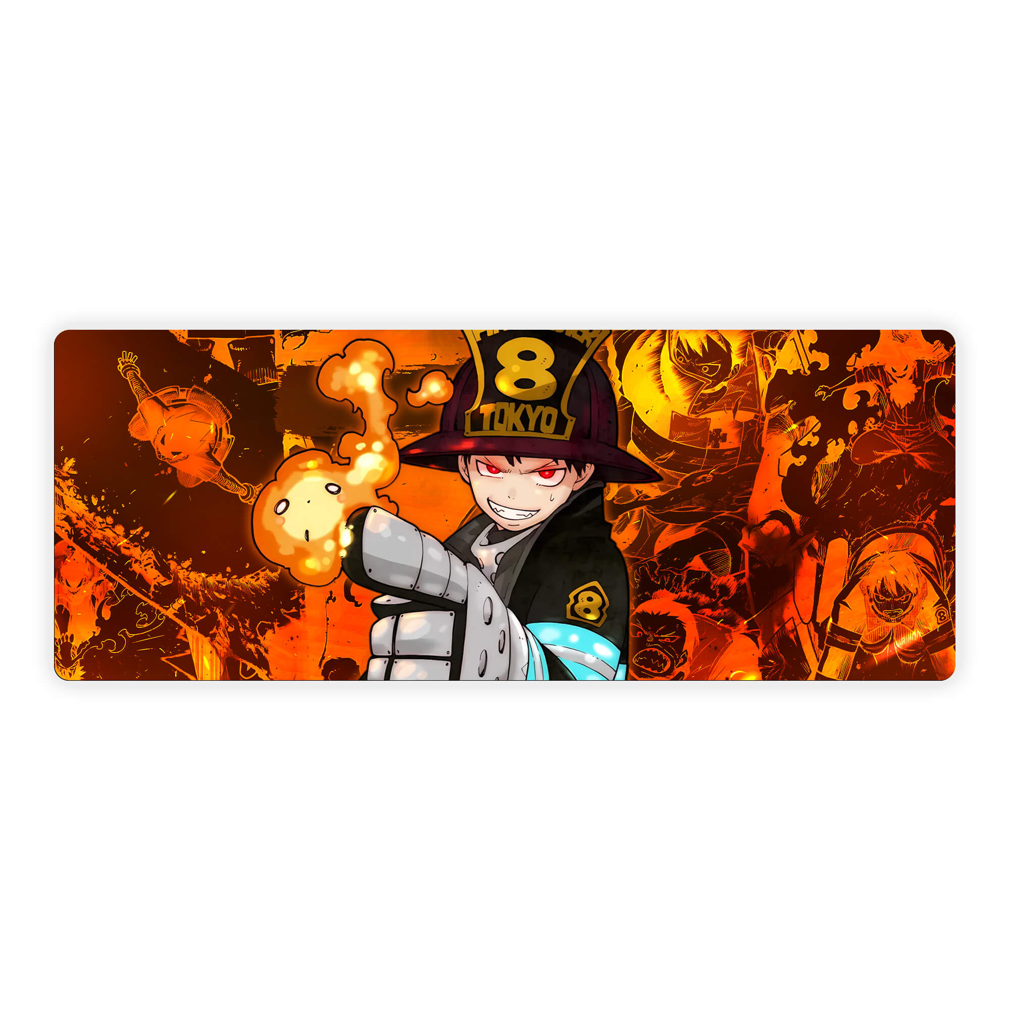 Tapis de souris Shinra Kusakabe