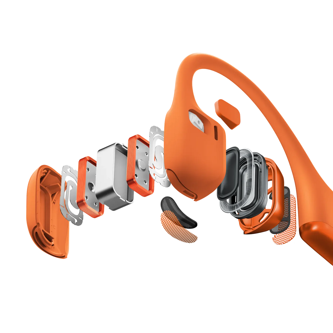 Shokz - OpenRun Pro 2 - Orange - Bluetooth Headset - IP55