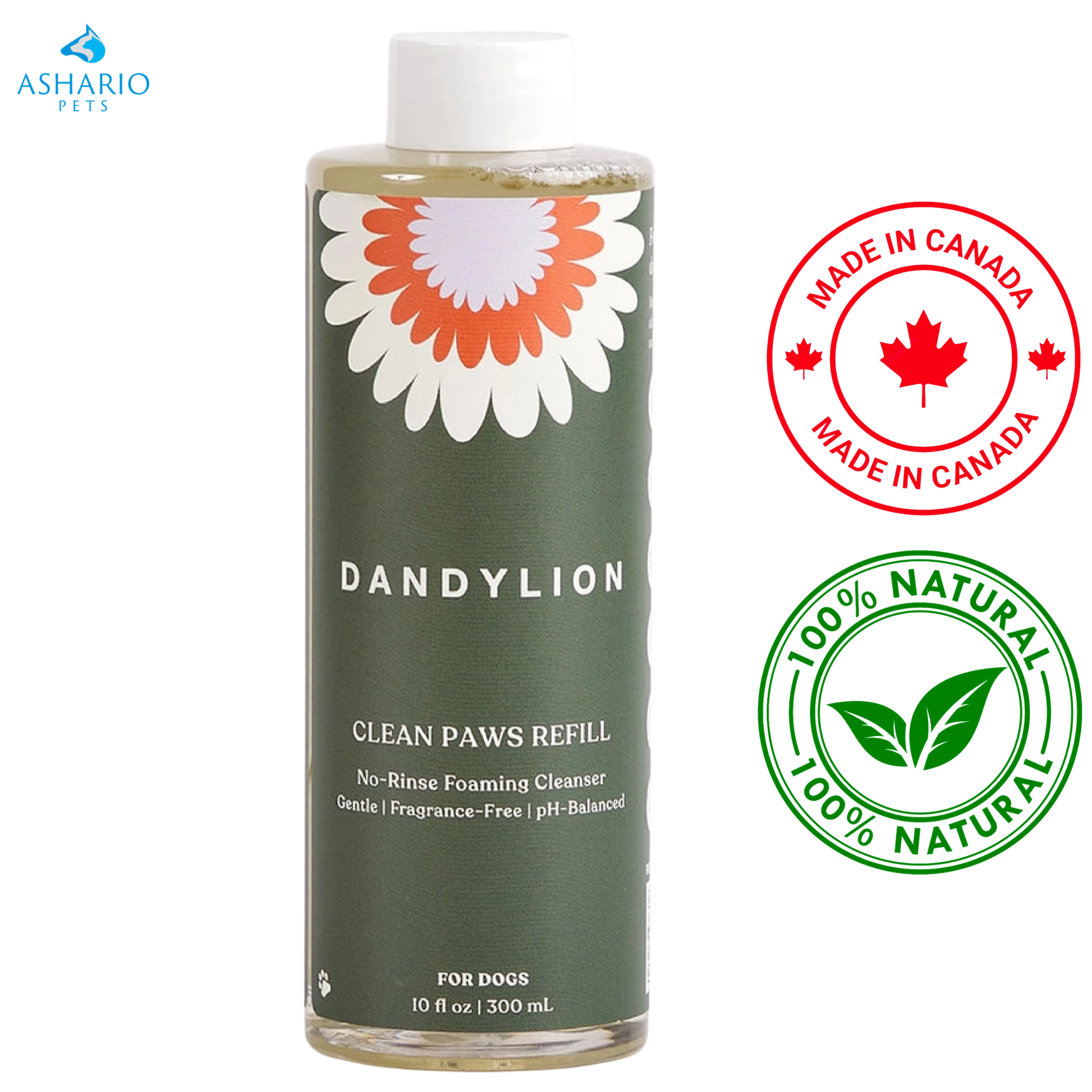 Dandylion Refill - Clean Paws No-Rinse Foaming Cleanser