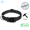 Ashario Pets - Reflective Adjustable Nylon Dog Collar - Small