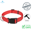 Ashario Pets - Reflective Adjustable Nylon Dog Collar - Small