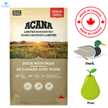 Acana - Limited Ingredient Duck & Pear Dry Dog Food