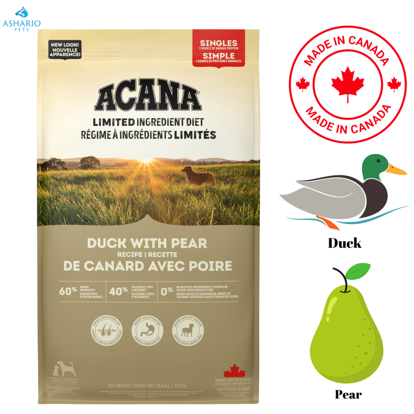 Acana - Limited Ingredient Duck & Pear Dry Dog Food