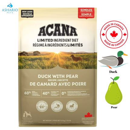 Acana - Limited Ingredient Duck & Pear Dry Dog Food
