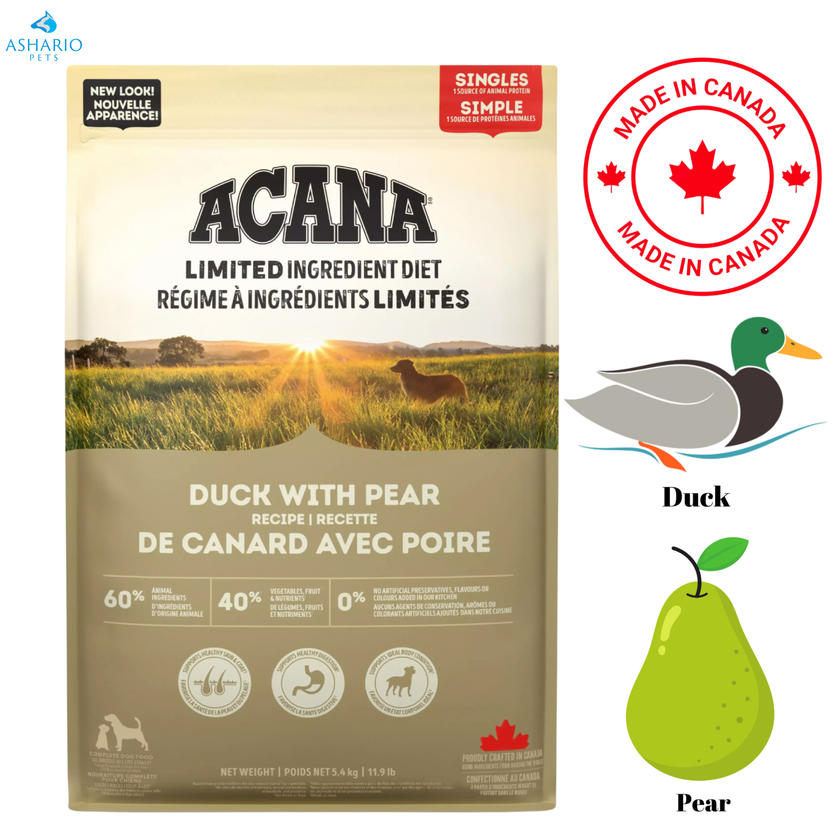 Acana - Limited Ingredient Duck & Pear Dry Dog Food
