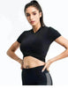 Short-sleeved gym suit