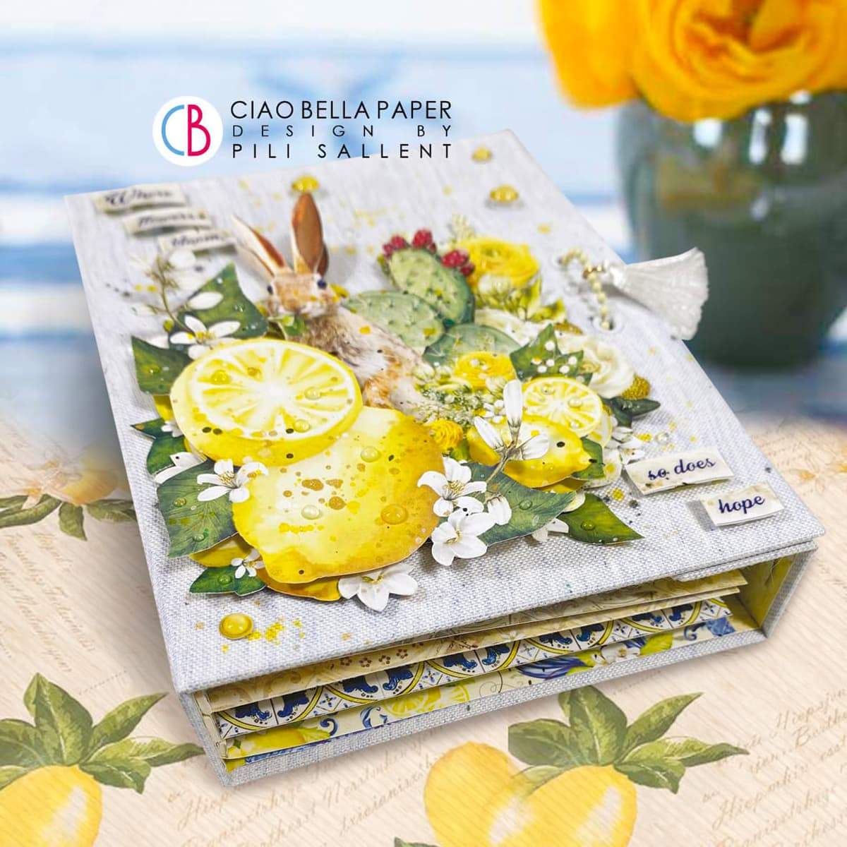 Ciao Bella Sicilia Paper Pad 6