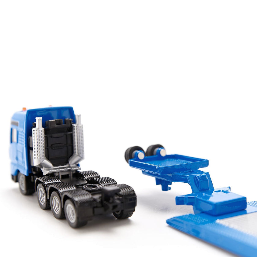 Siku - Heavy Haulage Transporter With Flat-Bed Trailer