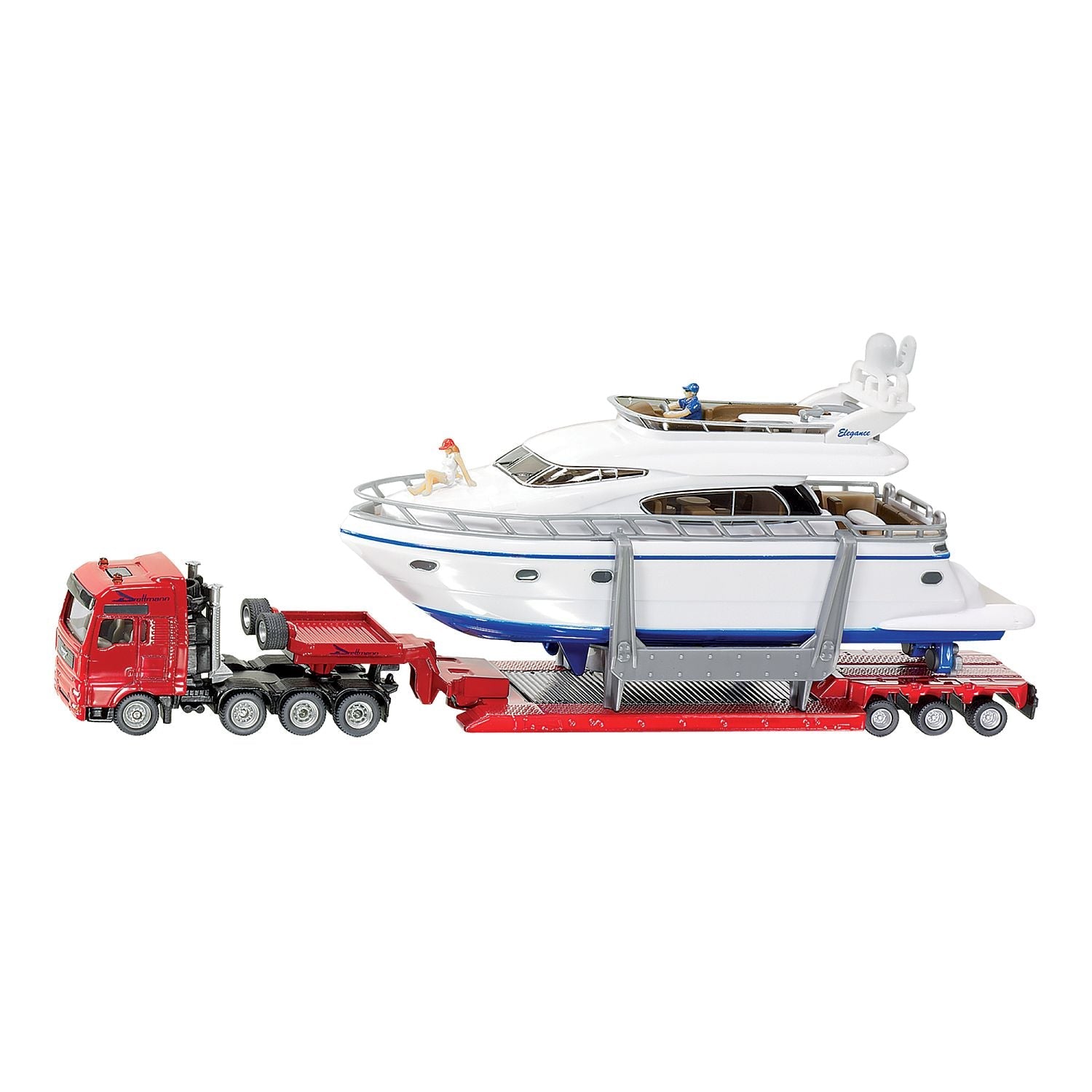 Siku - Véhicule de transport de gros tonnage avec yacht