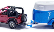 Siku - Jeep With Horse Trailer