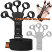 Silicone Strength Trainer Finger Resistance Belt Stretcher