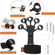 Silicone Strength Trainer Finger Resistance Belt Stretcher