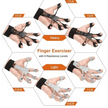Silicone Strength Trainer Finger Resistance Belt Stretcher