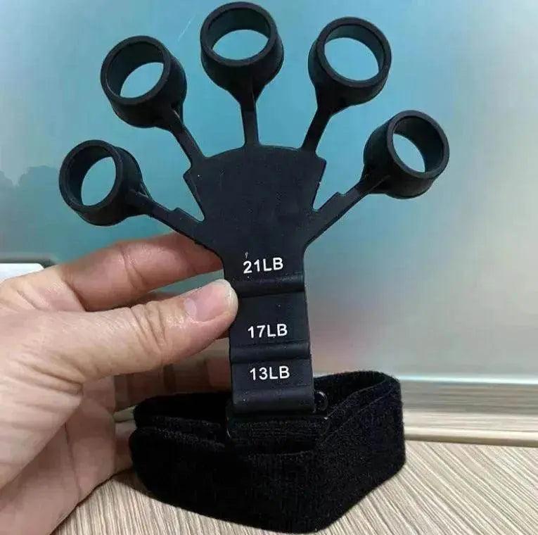 Silicone Strength Trainer Finger Resistance Belt Stretcher