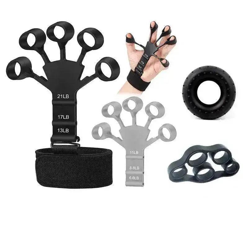 Silicone Strength Trainer Finger Resistance Belt Stretcher
