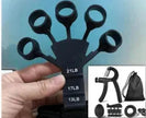 Silicone Strength Trainer Finger Resistance Belt Stretcher
