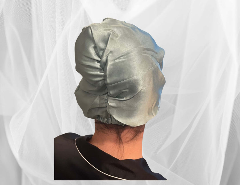 Silk Bonnet Sage (Square Knotted Design)
