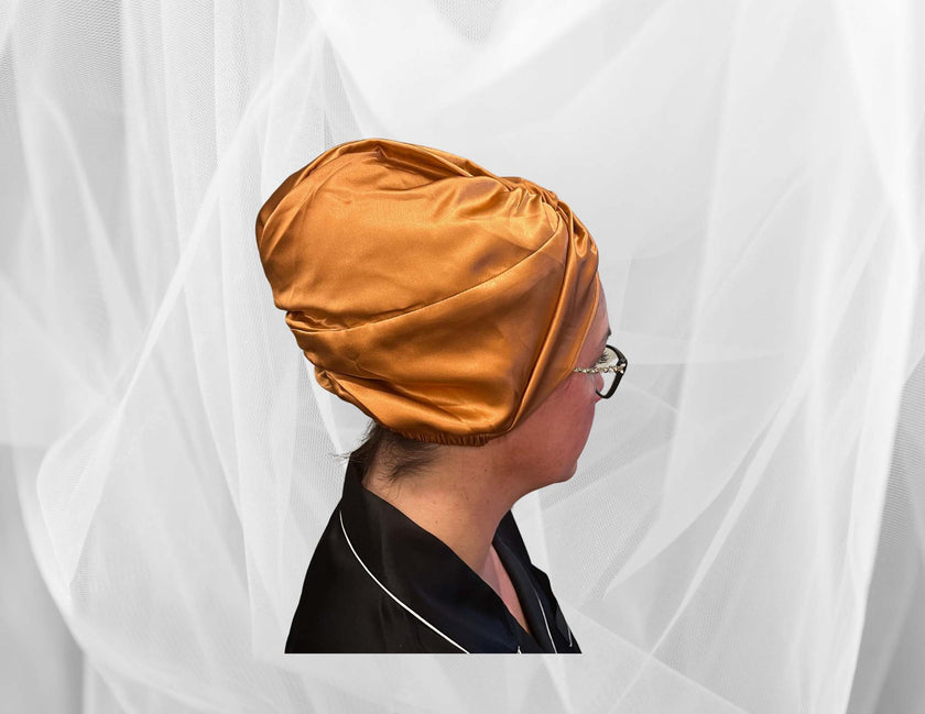 Silk Bonnet Copper (Twisted Design)