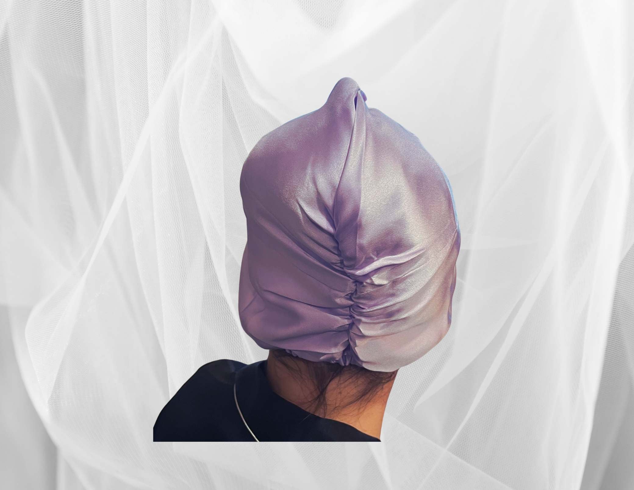 Silk Bonnet Lilac (Twisted Design)