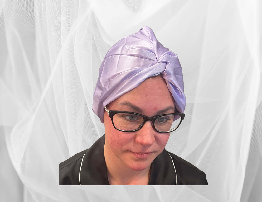 Silk Bonnet Lilac (Twisted Design)