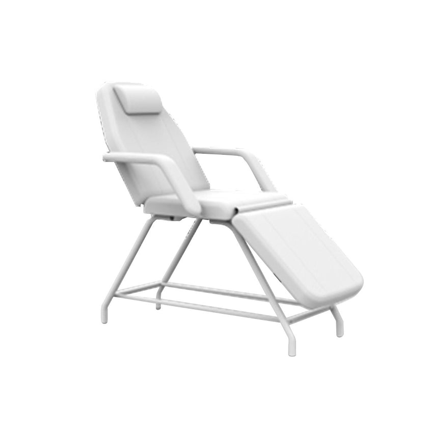 Silver - Basic White 3 Sections Bed