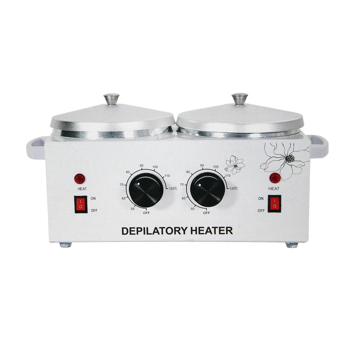 Silver Star - Double Wax Heater 3.5 Inches