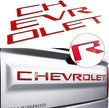 Chevrolet Tailgate Insert Letters for Silverado '19-'21