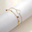 Simple Metal Multi-layer Bracelet Six-piece Set