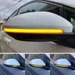 Simple plug and play installation Car Reversing Mirror Turning Light