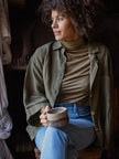 The Linen Shirt | Olive