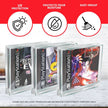 EVORETRO Video Game Acrylic Case for PlayStation Single-CD PS1