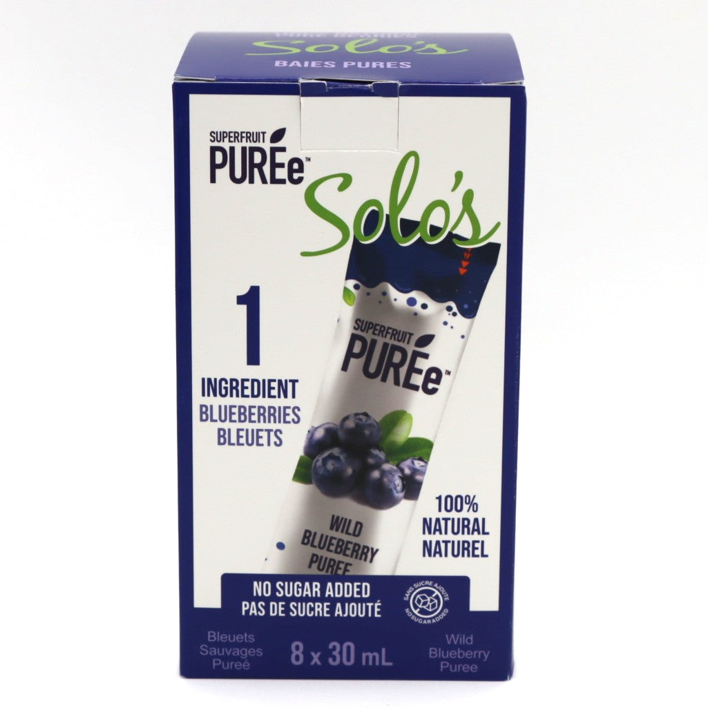 Superfruit Puree - Solo's Wild Blueberry Puree