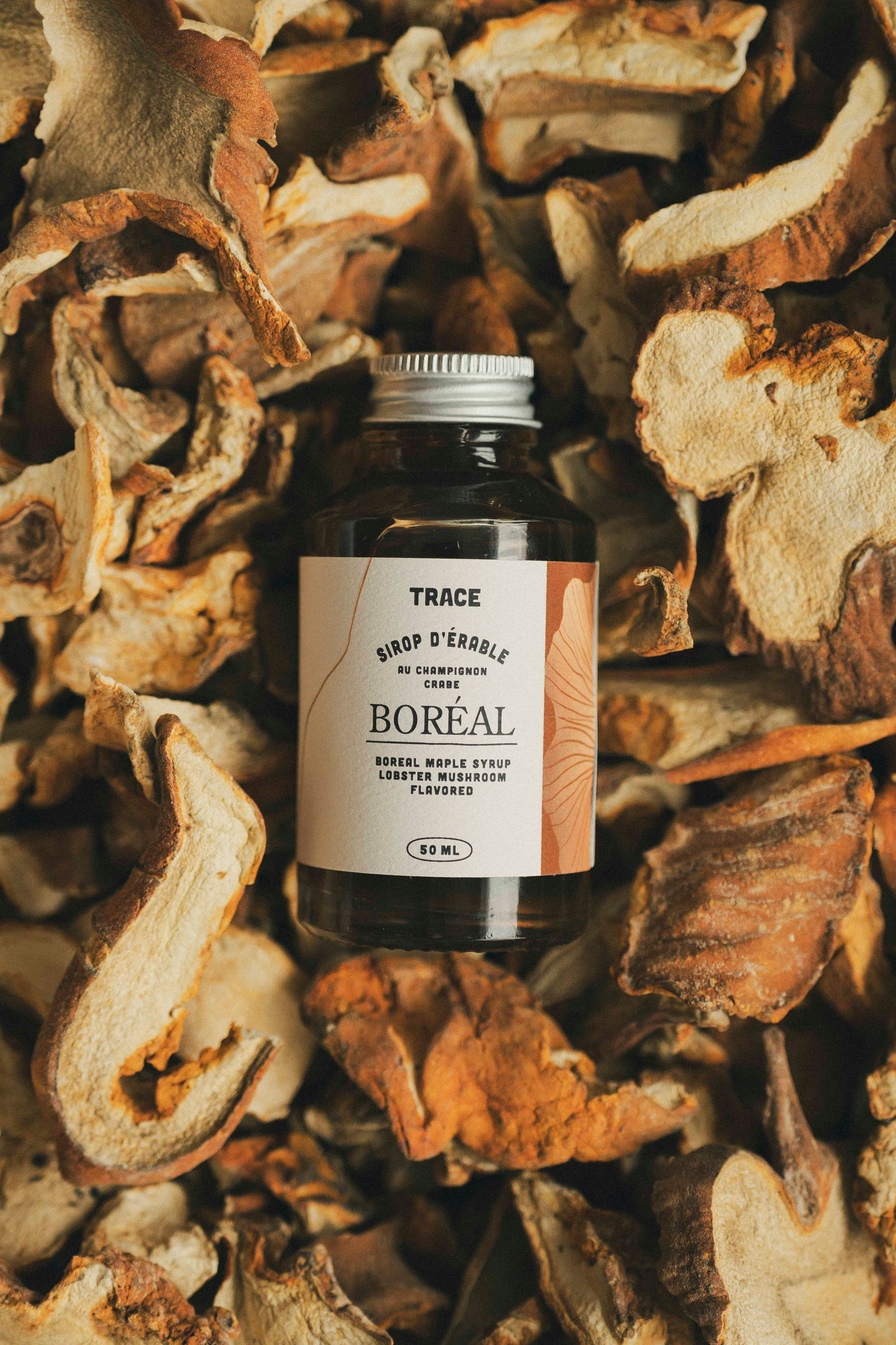 Sirop d'érable boréal - Champignon crabe