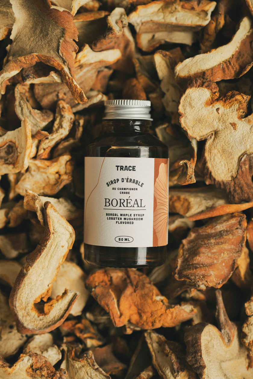 Sirop d'érable boréal - Champignon crabe