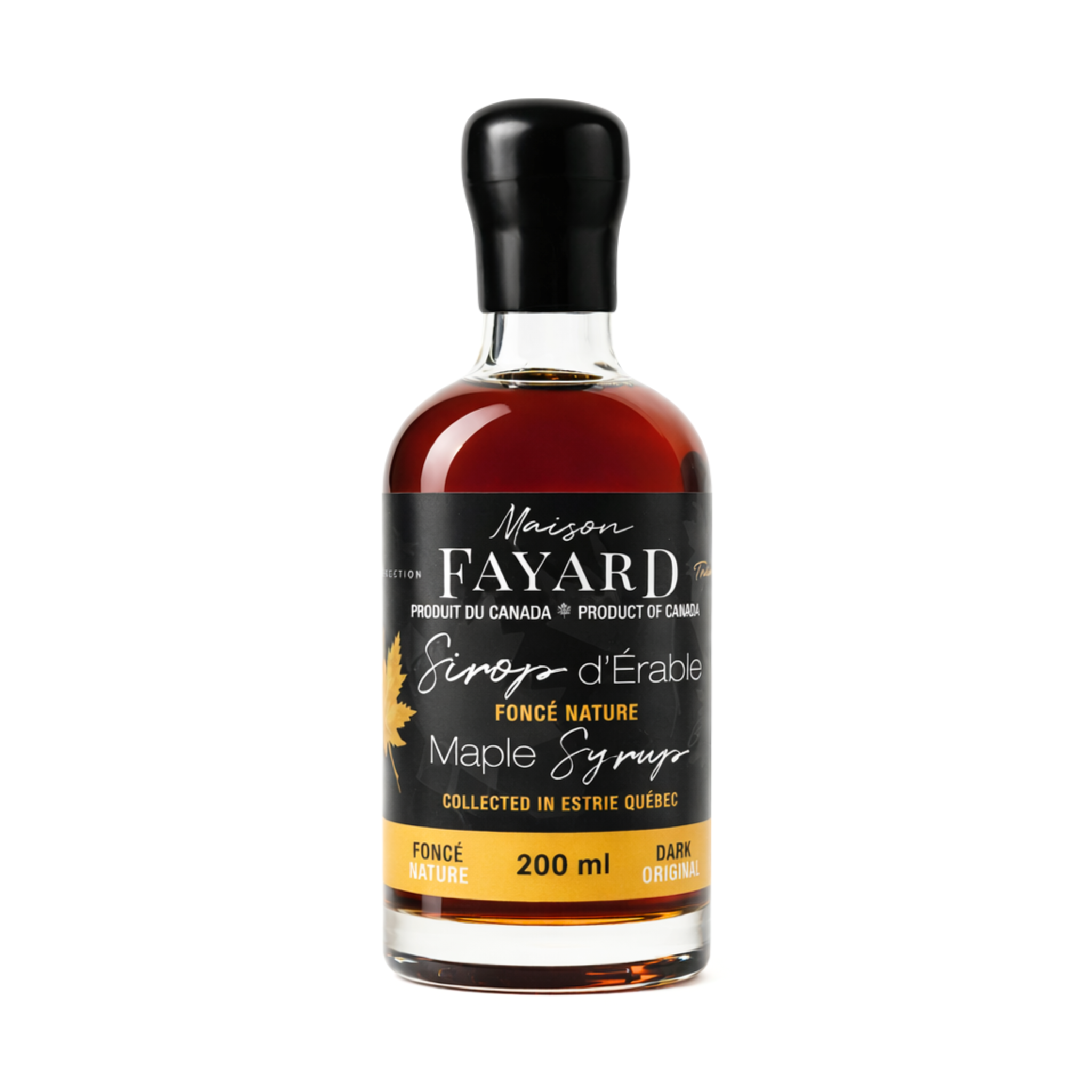 Sirop d’Érable Foncé Nature