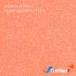 Siser Glitter Neon Grapefruit Heat Transfer Vinyl