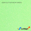 Siser Glitter Neon Green