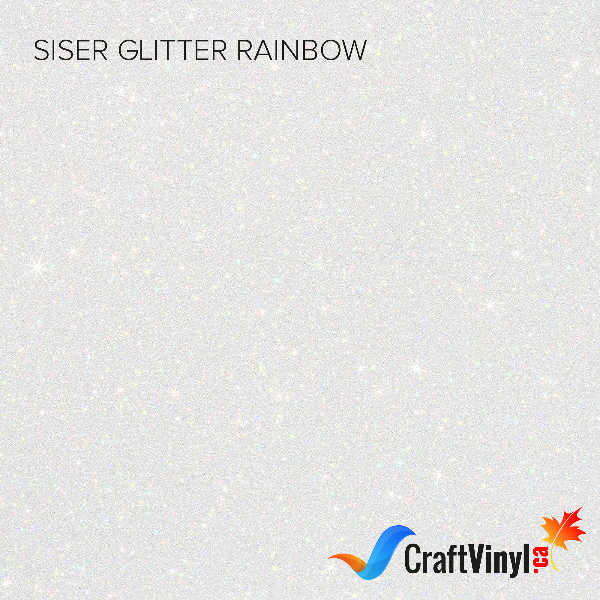 Siser Glitter Rainbow