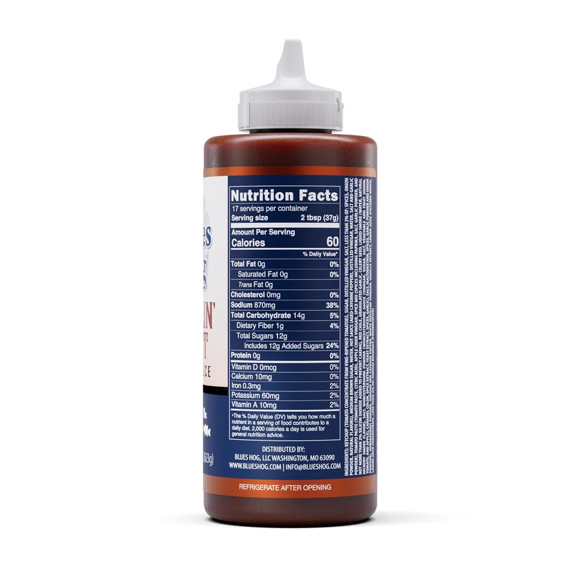 Blues Hog Sizzlin' Heat BBQ Sauce