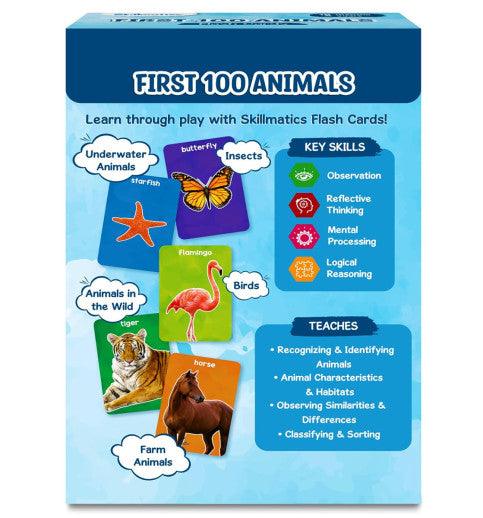 Skillmatics - First 100 Animals Flash Cards