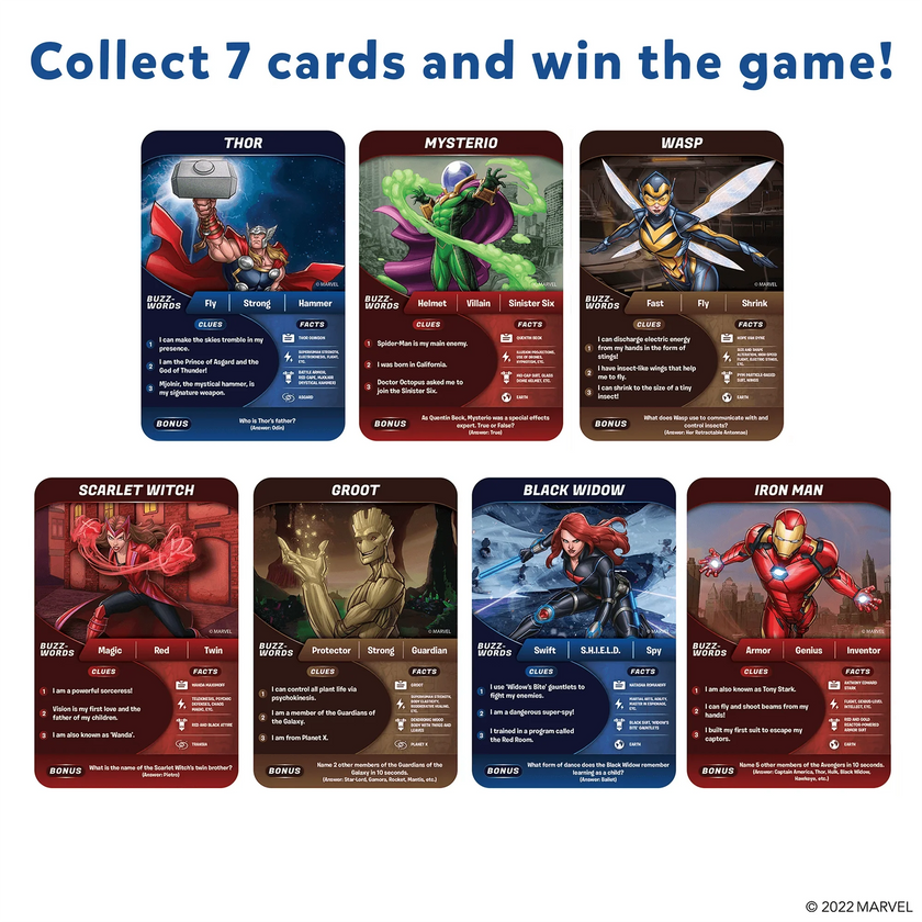 Skillmatics - Guess In 10 - Marvel