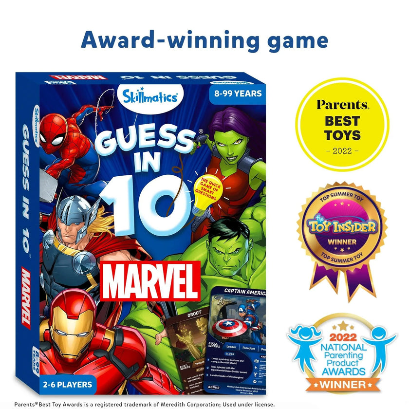 Skillmatics - Guess In 10 - Marvel