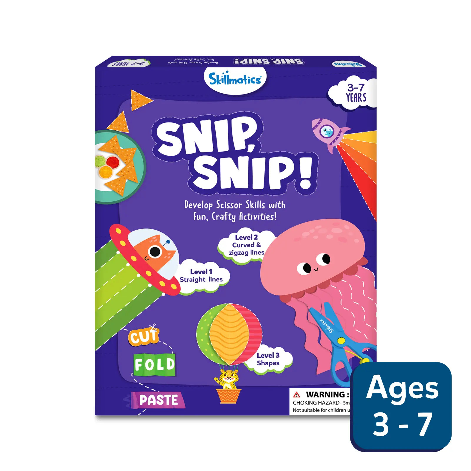 Skillmatics - Snip Snip General - Bilingual